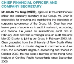 40 - Details of board members and management team (5)
